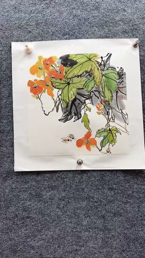 国画赵海英/国画/花鸟
