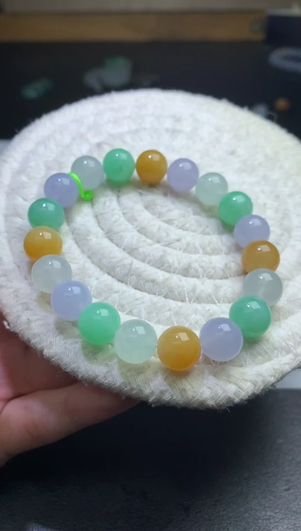 未镶嵌定制翡翠毛货 卡10 19颗