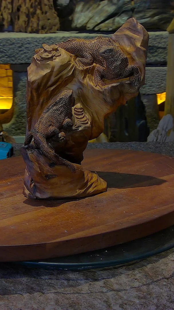 木吸亿金丝楠木摆件