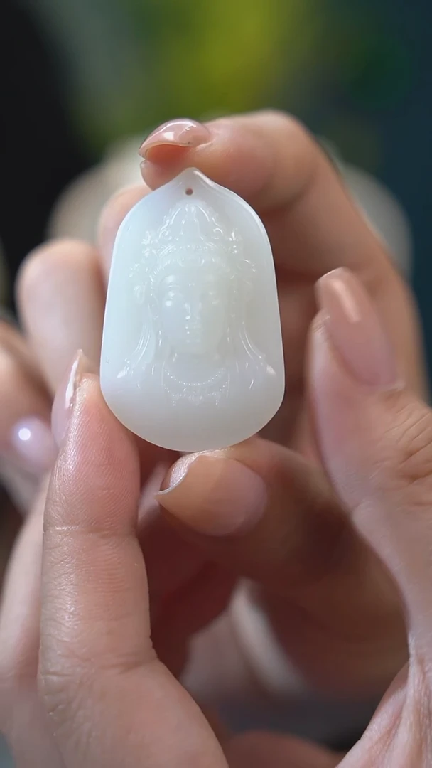 【闪购商品】和田玉吊坠(不含链)未镶嵌观音