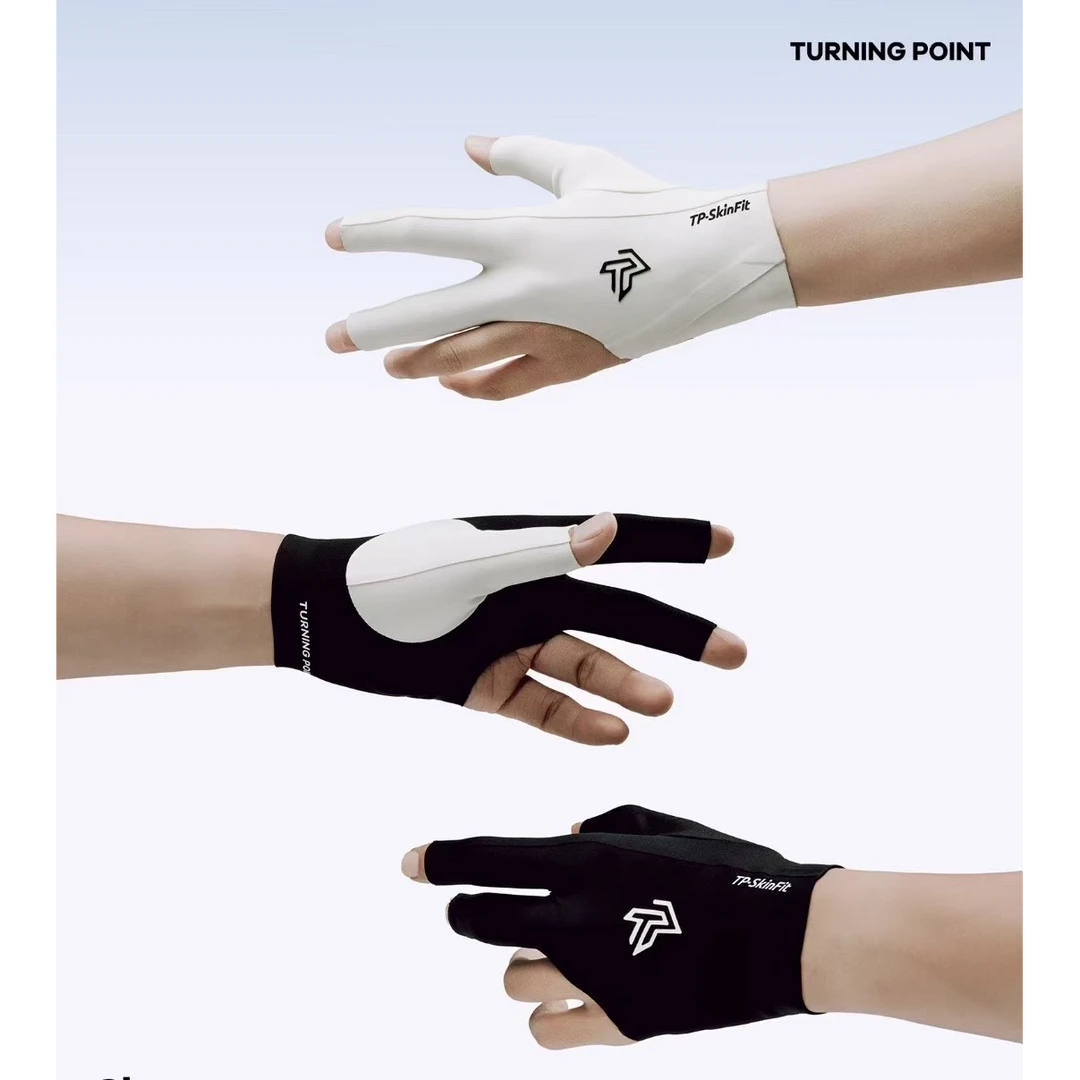 TP职业台球手套漏指透气三指无缝贴合无感佩戴SkinFit吸湿速干
