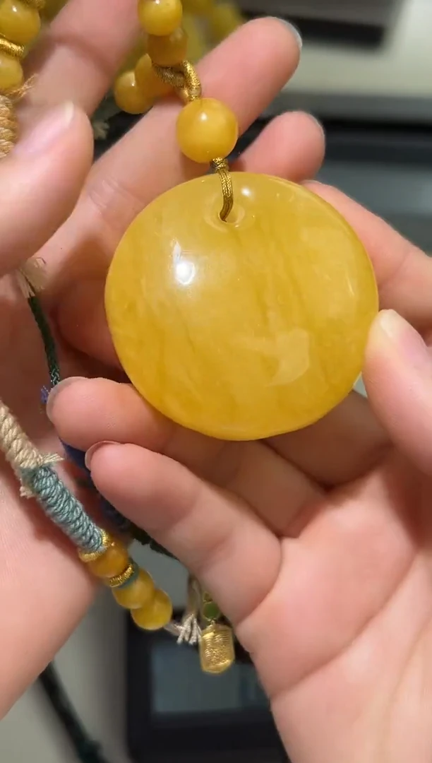 裸石蜜蜡未镶嵌天然琥珀蜜蜡