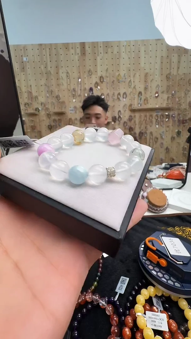 未镶嵌手链水晶村0339 约10mm