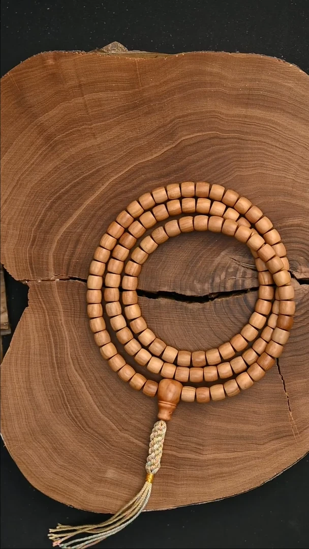 檀香木手串/手链【福利】拆房料7*8*108-6号