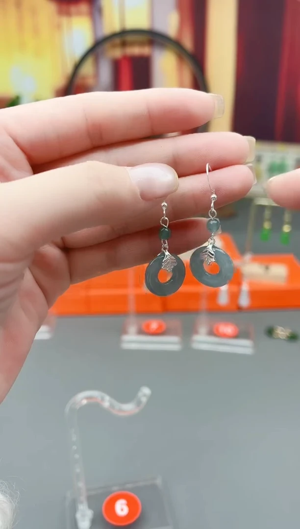 未镶嵌翡翠耳饰x34