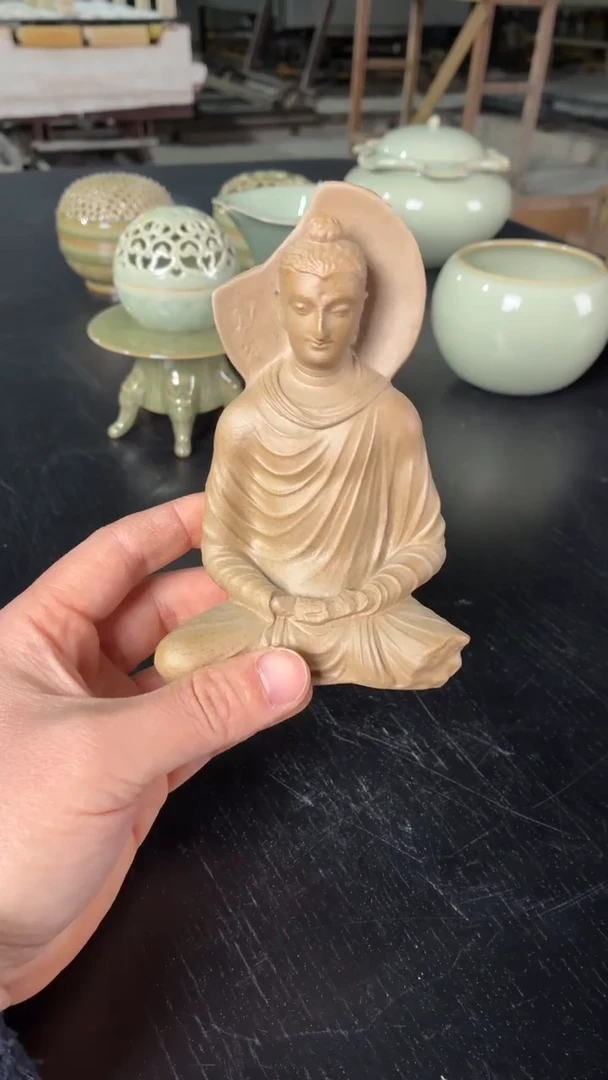 耀州窑仰山犍陀罗