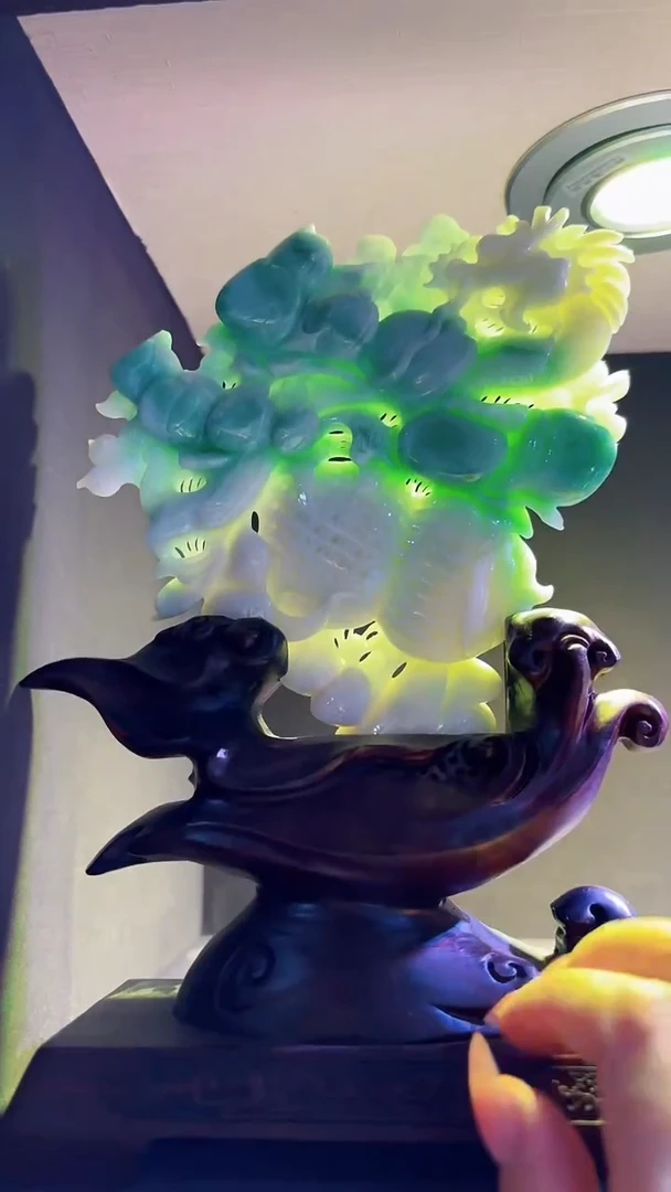 【闪购商品】定制翡翠未镶嵌F/0223/Y/生意兴隆