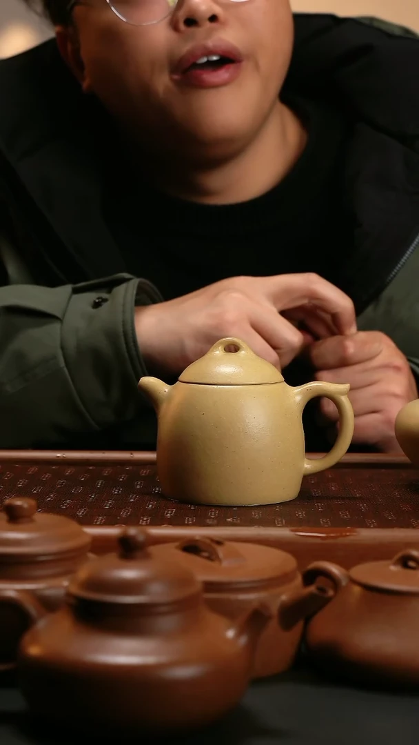 【闪购商品】紫砂茶壶lcm 本绿 秦权