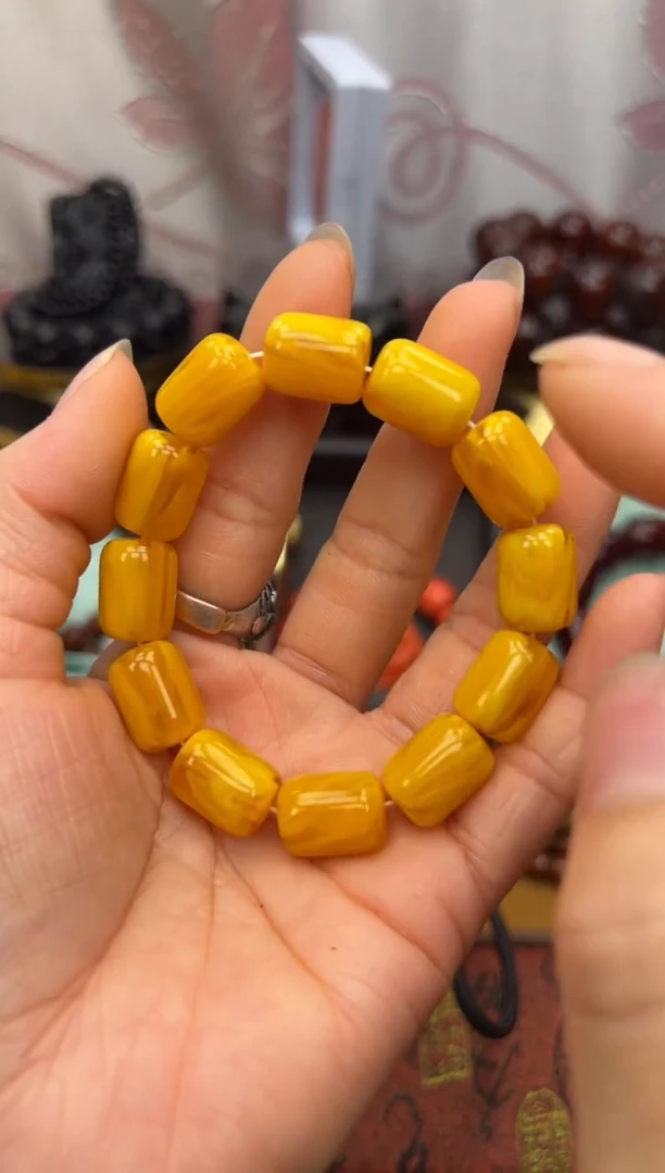 未镶嵌颈饰蜜蜡所见即所得所见即所得