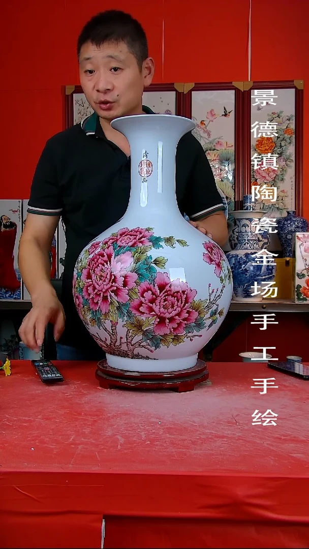 摆件景德镇陶瓷 全场手工手绘10