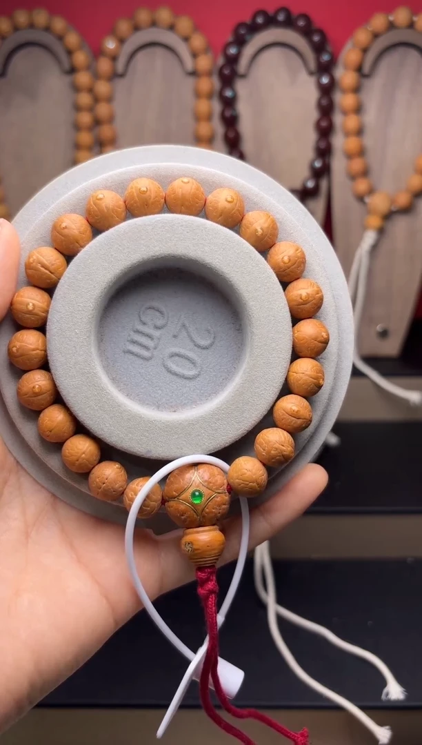 吊坠凤眼菩提爱****?10.5凤眼手串25新籽