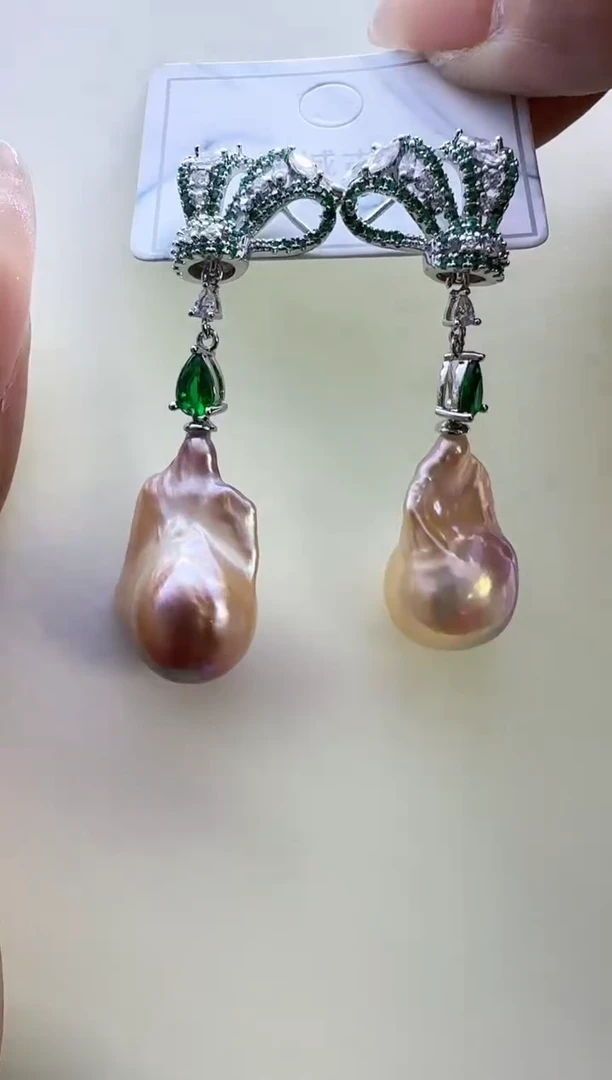 【闪购商品】淡水珍珠耳饰未镶嵌424