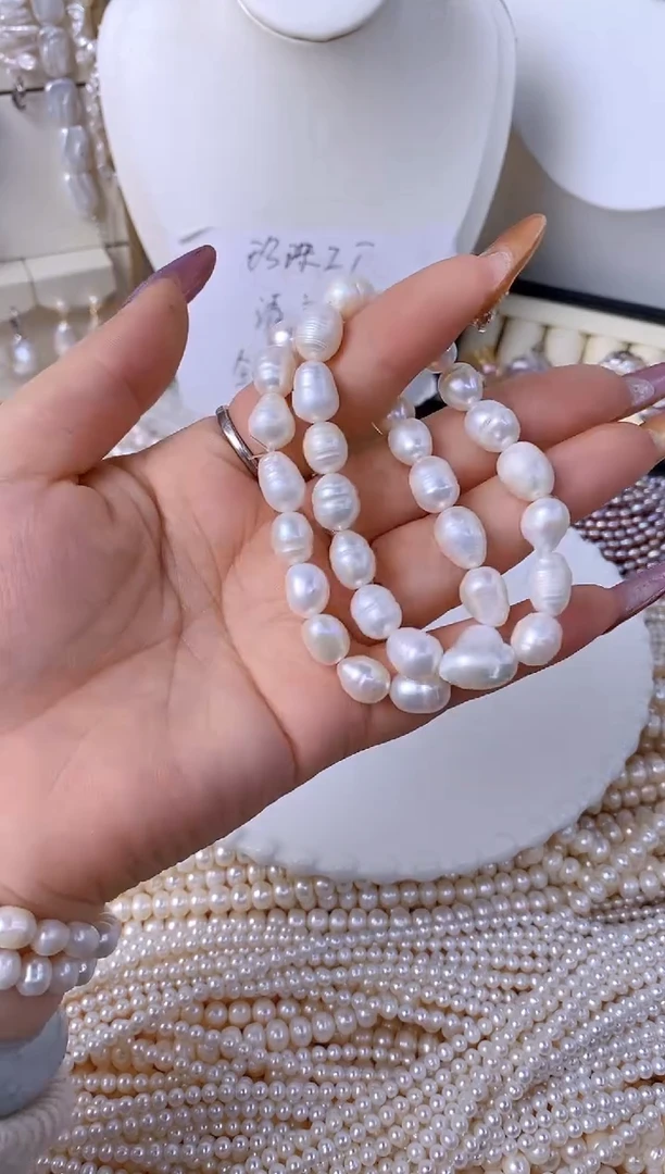 【闪购商品】淡水珍珠颈饰未镶嵌X06