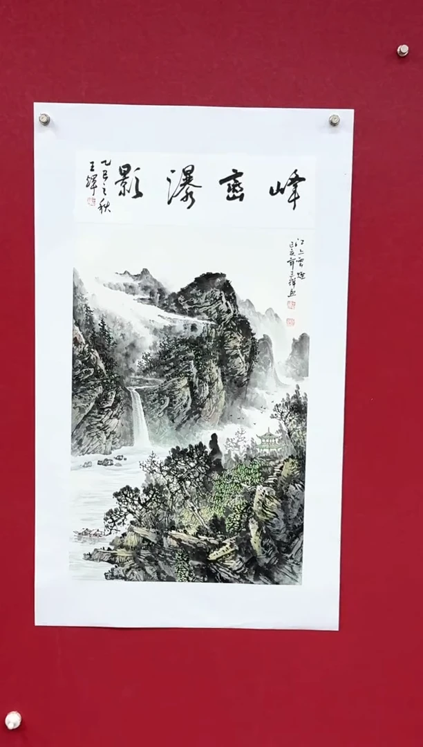 国画国画绘画山水花鸟