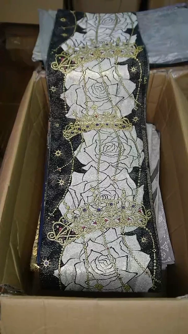 织绣20彩金皇冠玫瑰