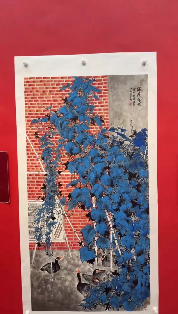 国画画家陆远华纯手绘原作