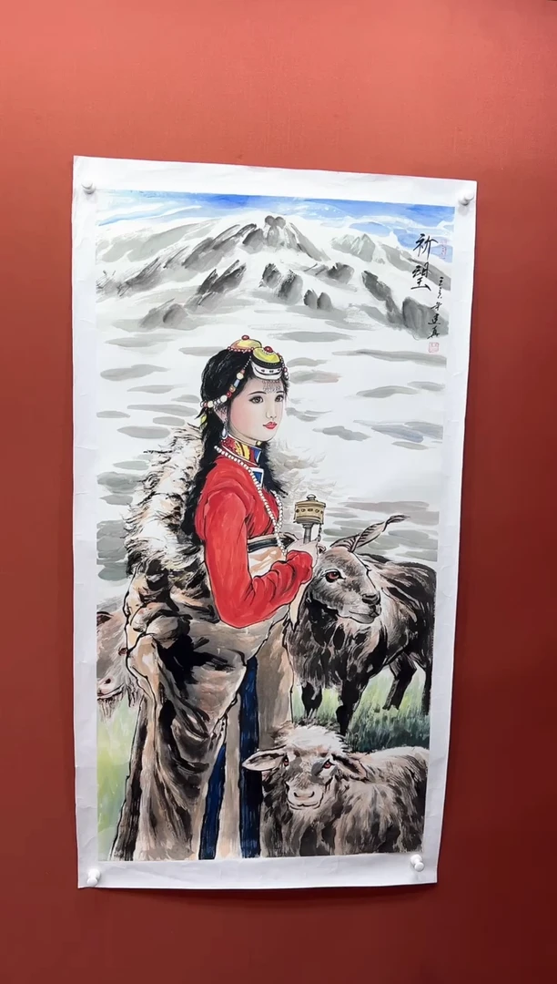 【闪购商品】国画周建真老师作品