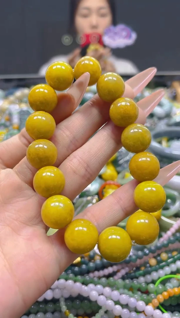 颈饰未镶嵌翡翠13MM