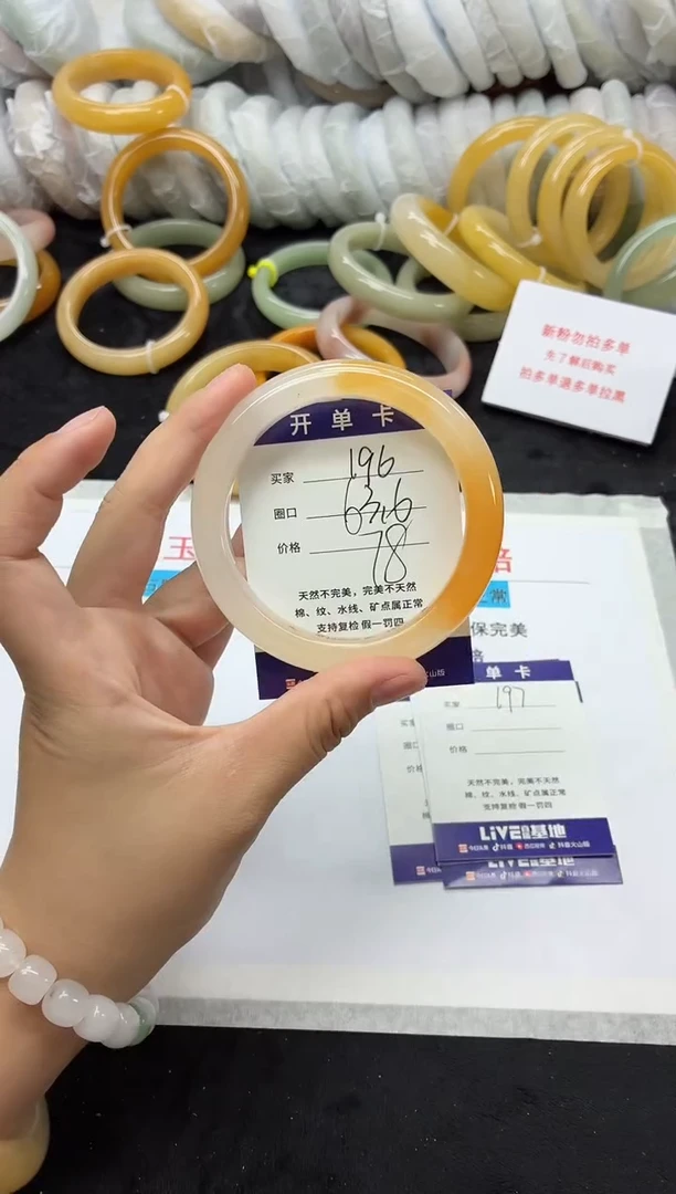 未镶嵌手镯石英质玉196