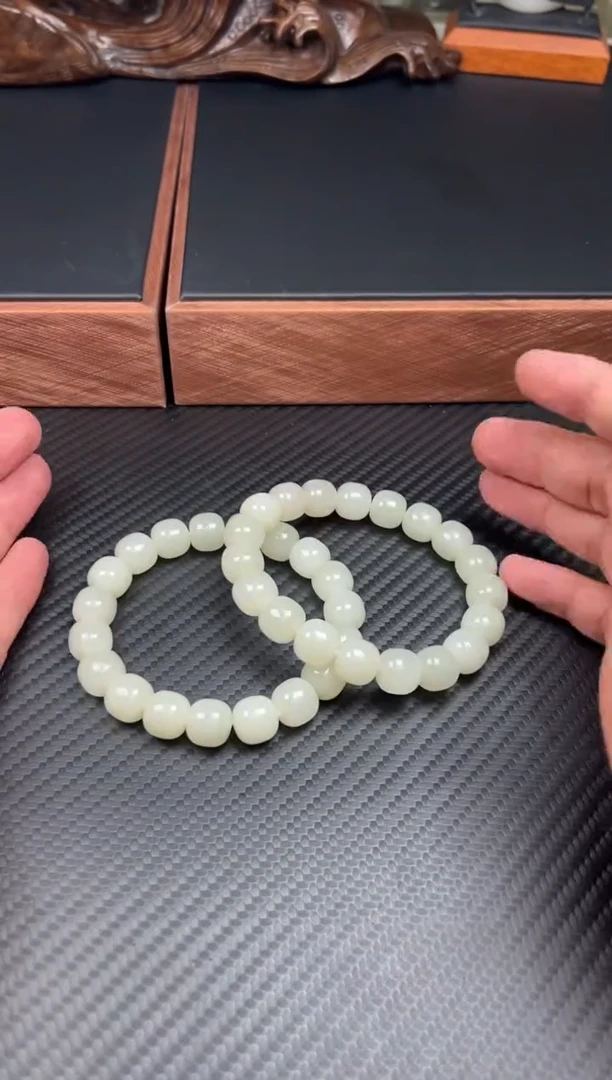 手串未镶嵌和田玉黑山微色差卡12老型H多样性发货拍一发一