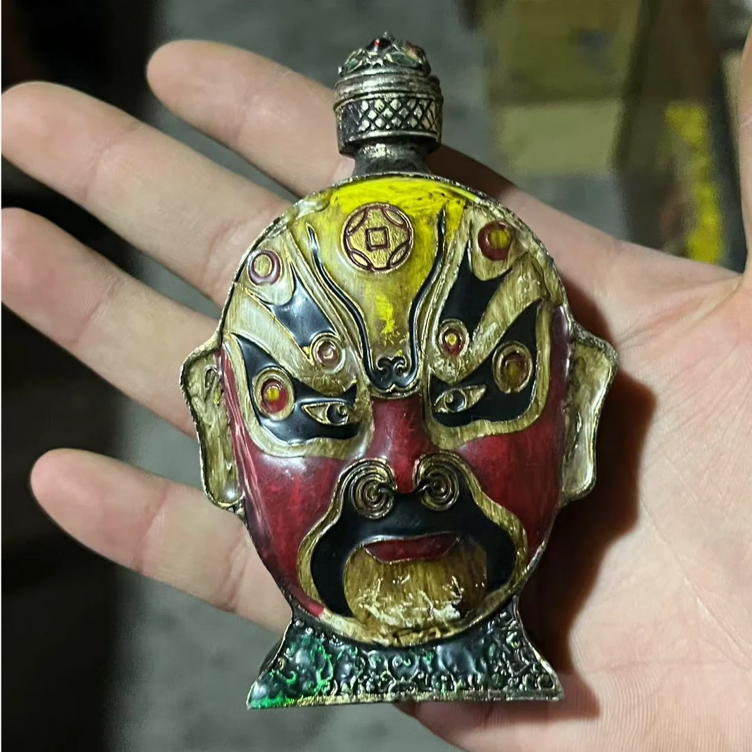 精品摆件好漂亮花脸