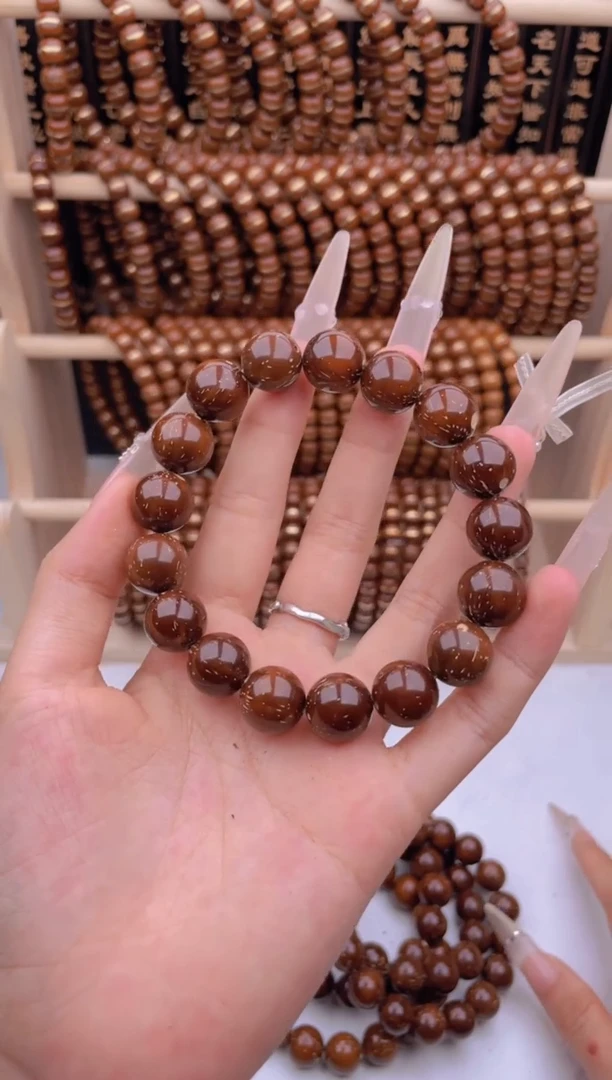 紫金鼠吊坠3号手串