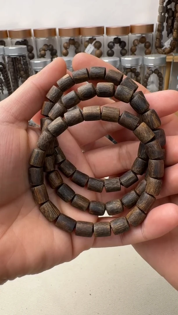 【闪购商品】沉香手串乌身随形沉水卡7+保9克多样性发一