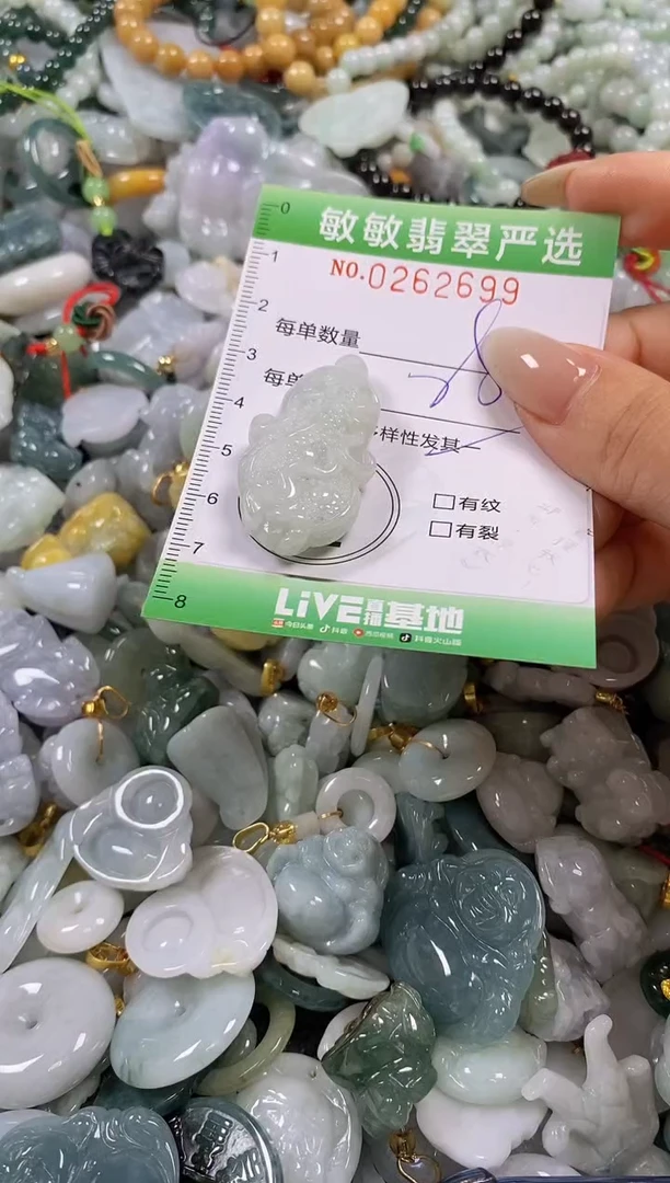 翡翠未镶嵌颈饰闪购0262699多样性发其一