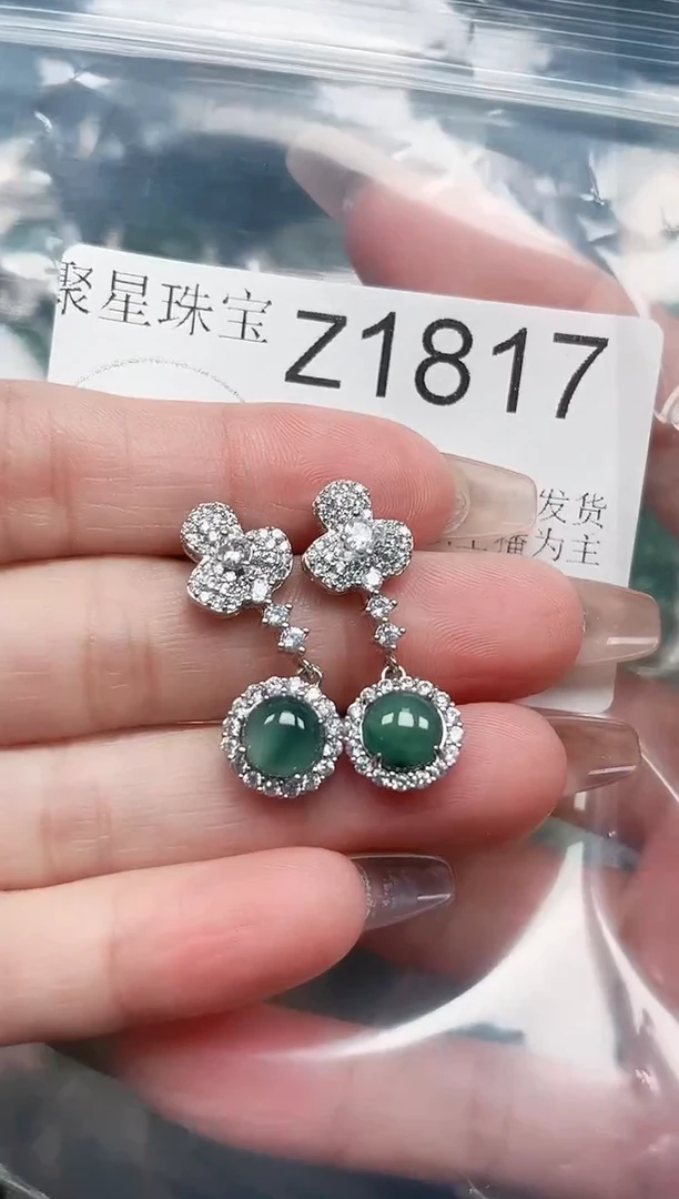 【闪购商品】翡翠颈饰未镶嵌赠皮绳1817