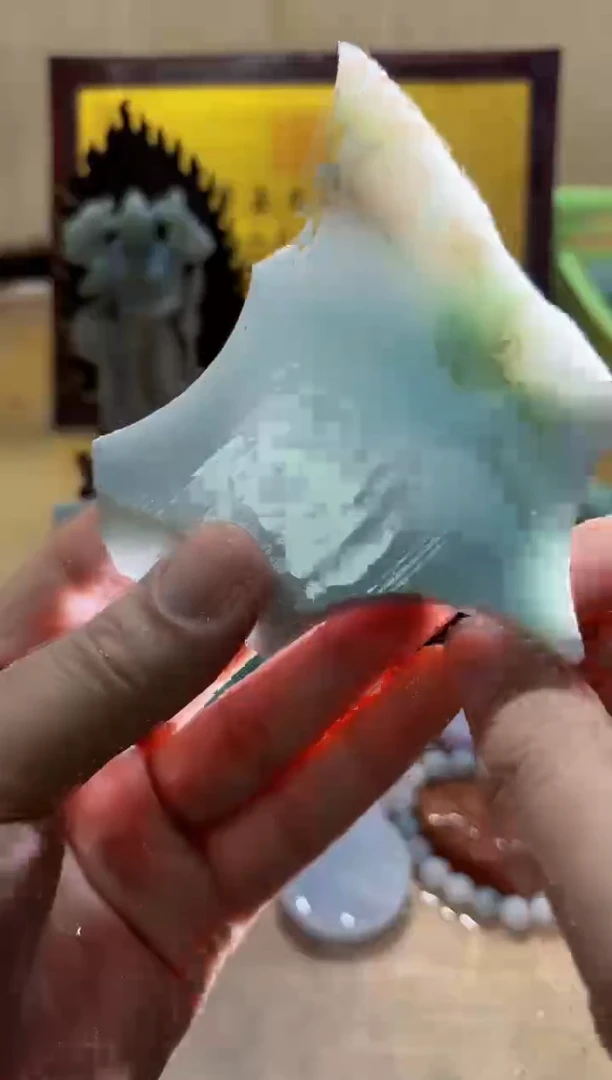 未镶嵌挂件翡翠A货常星6574