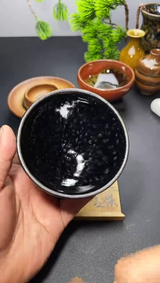 茶盏274叶紫建盏