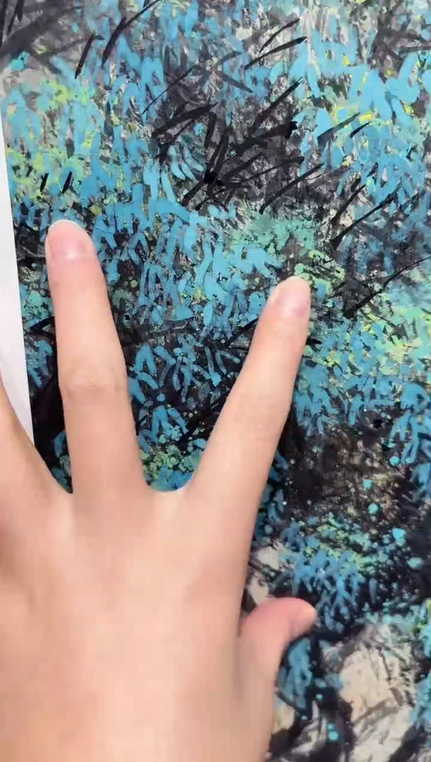 国画秦燕格国画手绘作品Y40