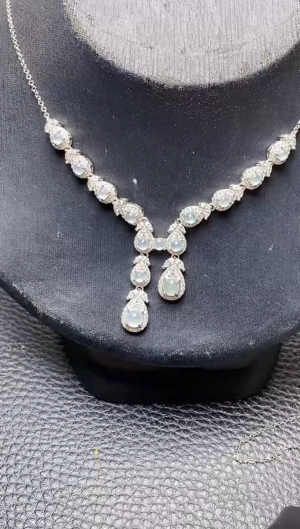 银S925镶嵌戒指翡翠1075