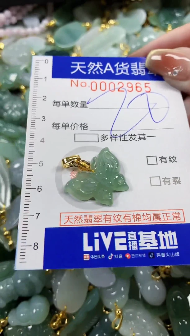 颈饰未镶嵌翡翠天然A货翡翠