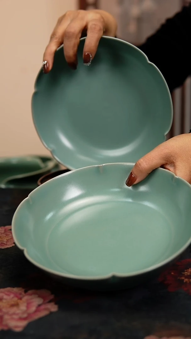 瓷片原产地原矿釉汝瓷