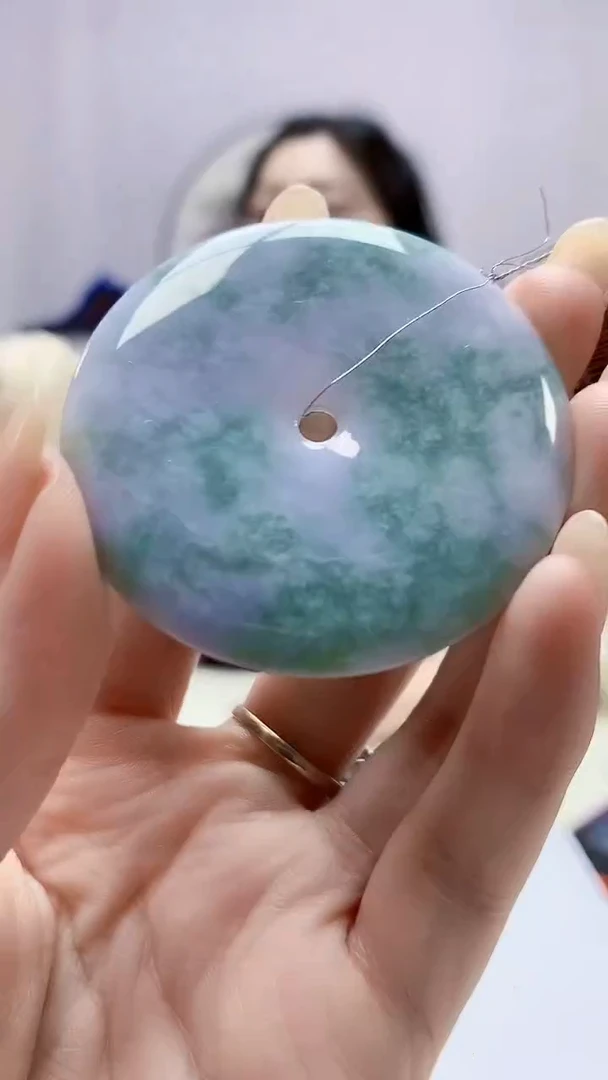 定制翡翠未镶嵌0405DD-毛货挂件90