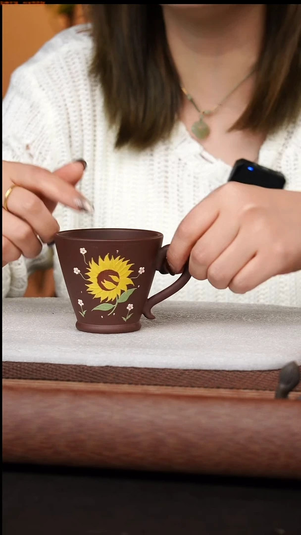 茶杯紫砂655566595996