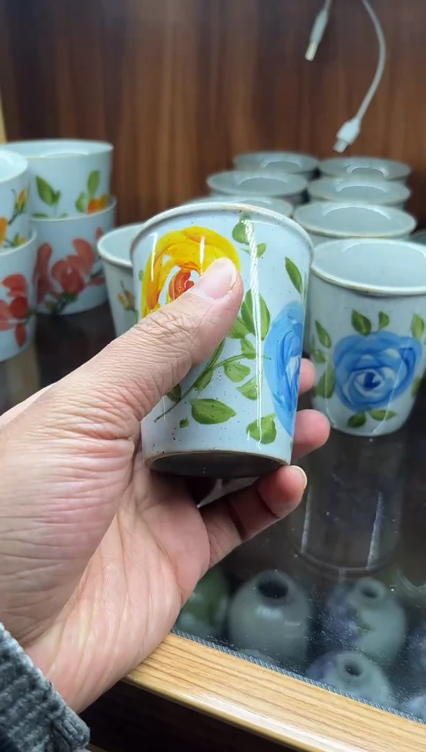 微瑕手绘景德镇餐饮具玲珑