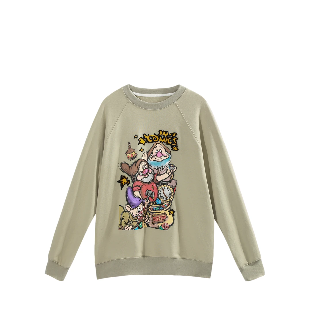 【龙哥专属】V8F10113D烫印小矮人卫衣