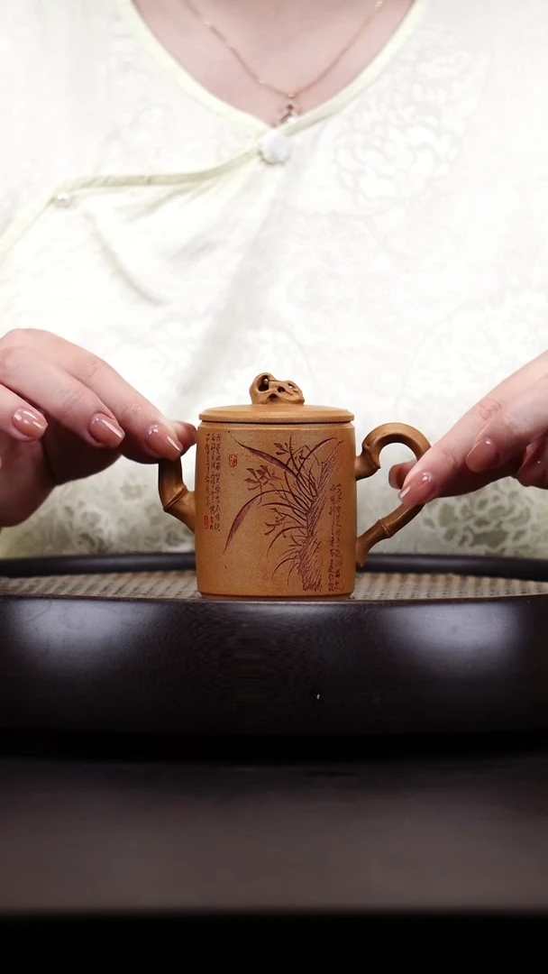 茶壶紫砂悦茗壶紫砂壶         18（黄金段）