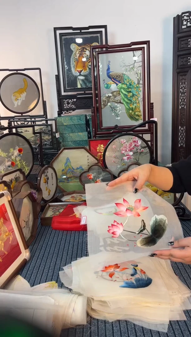 刺绣刺绣苏绣手工刺绣