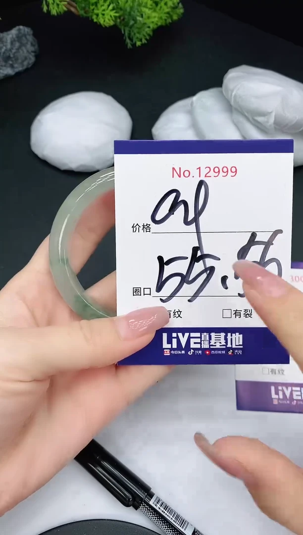 未镶嵌手镯翡翠12999