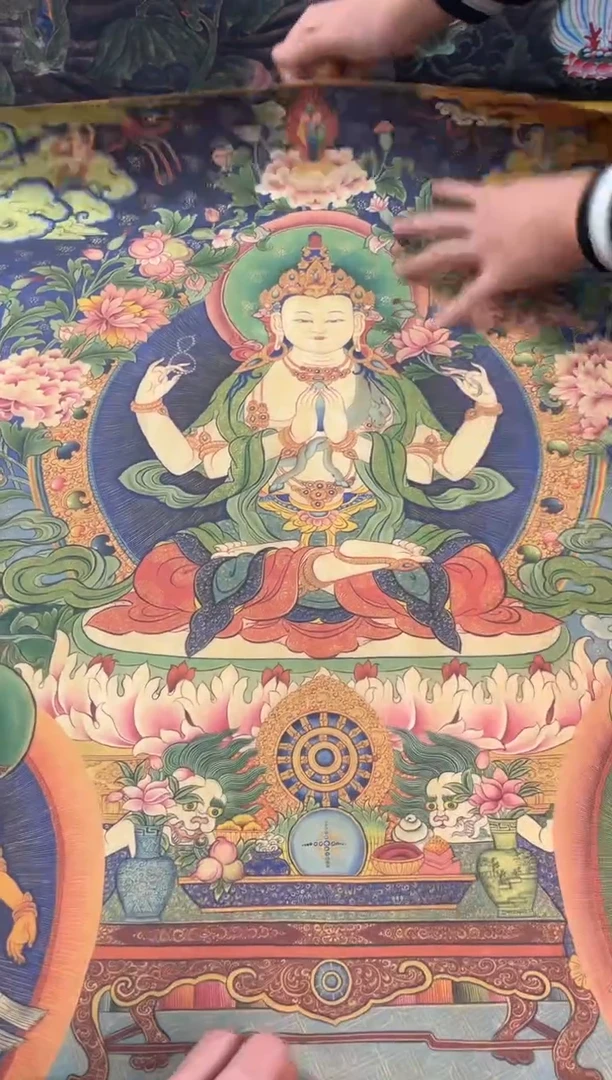 卷轴画大朱画院老六专属AA106