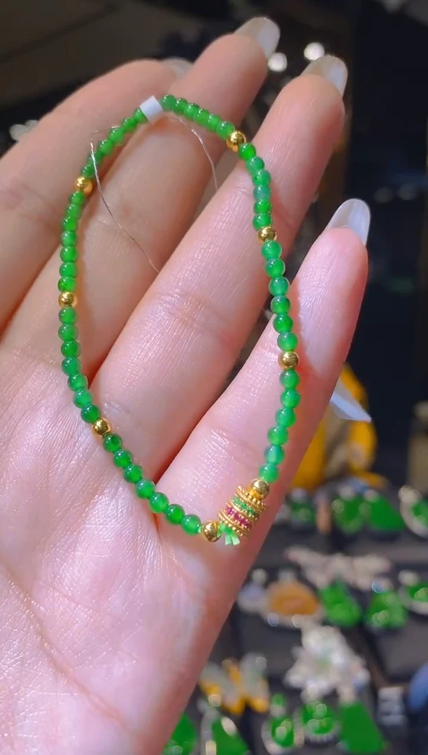 【闪购商品】翡翠手链未镶嵌043（多样性发货）