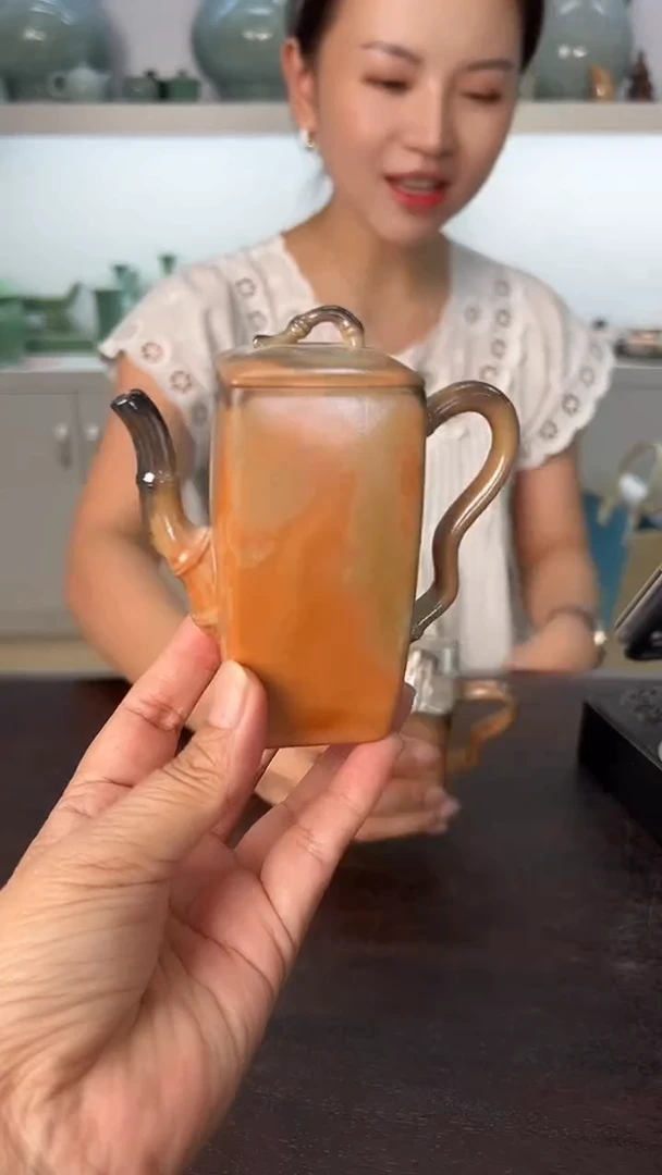 龙泉云间青瓷小米茶器