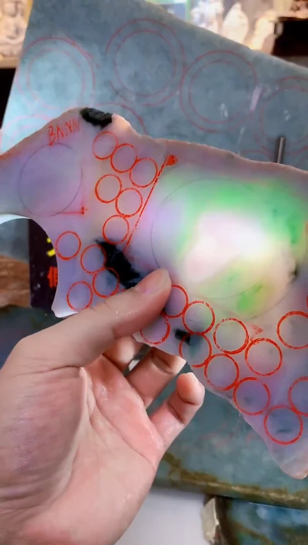 未镶嵌挂件翡翠0朗0翡翠珠宝181