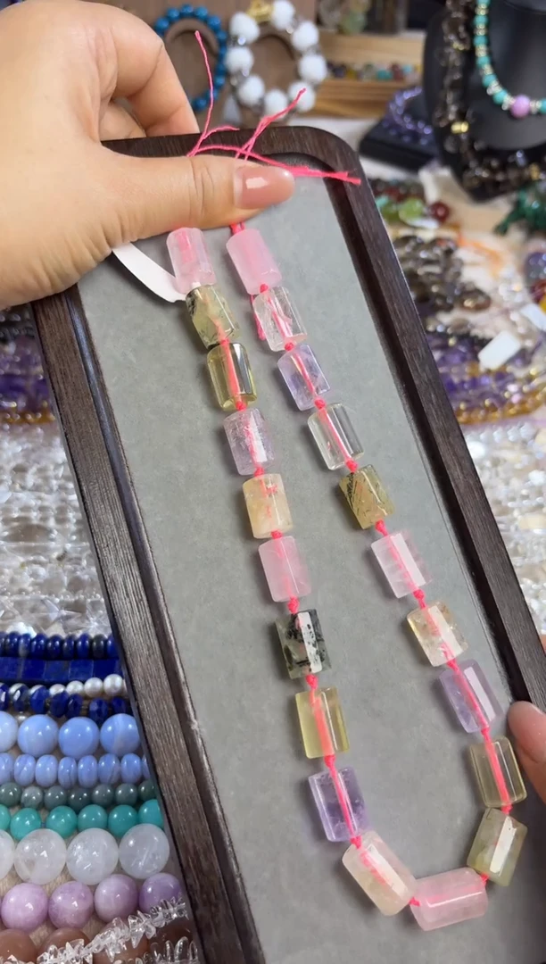 未镶嵌玛瑙/玉髓珠宝半成品多宝桶珠