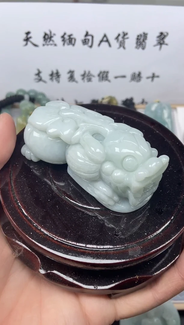 颈饰未镶嵌翡翠貔貅