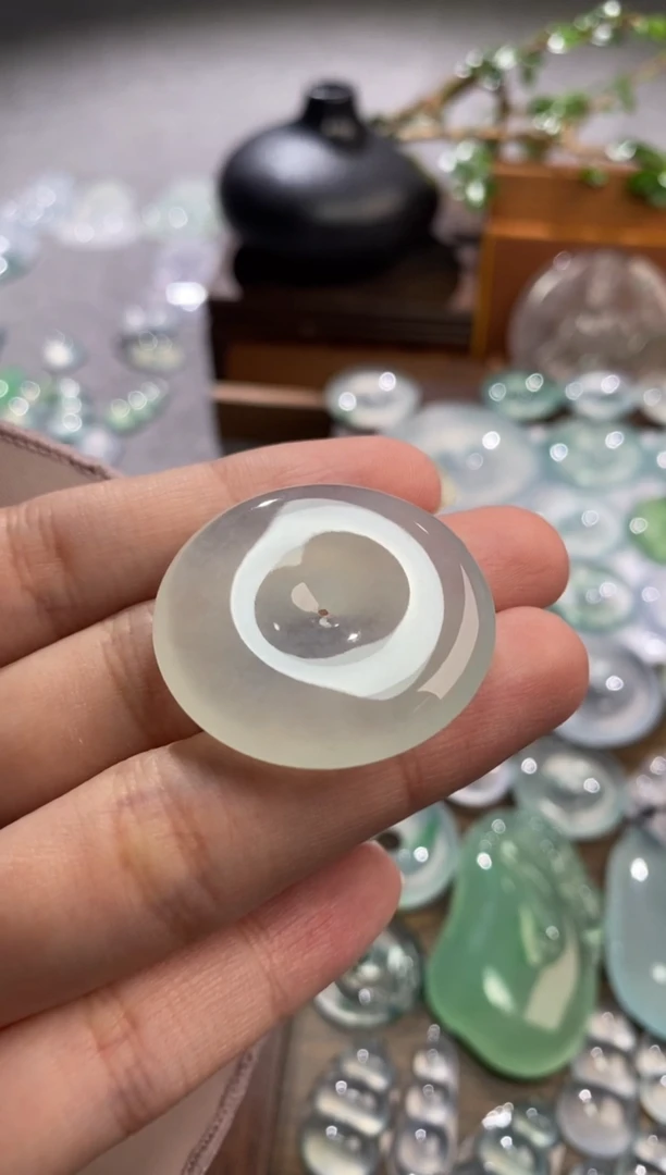 吊坠(不含链)未镶嵌翡翠扣子