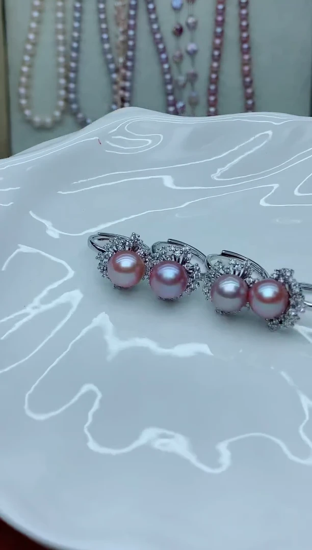 未镶嵌戒指淡水珍珠多样性发其一【非无瑕】